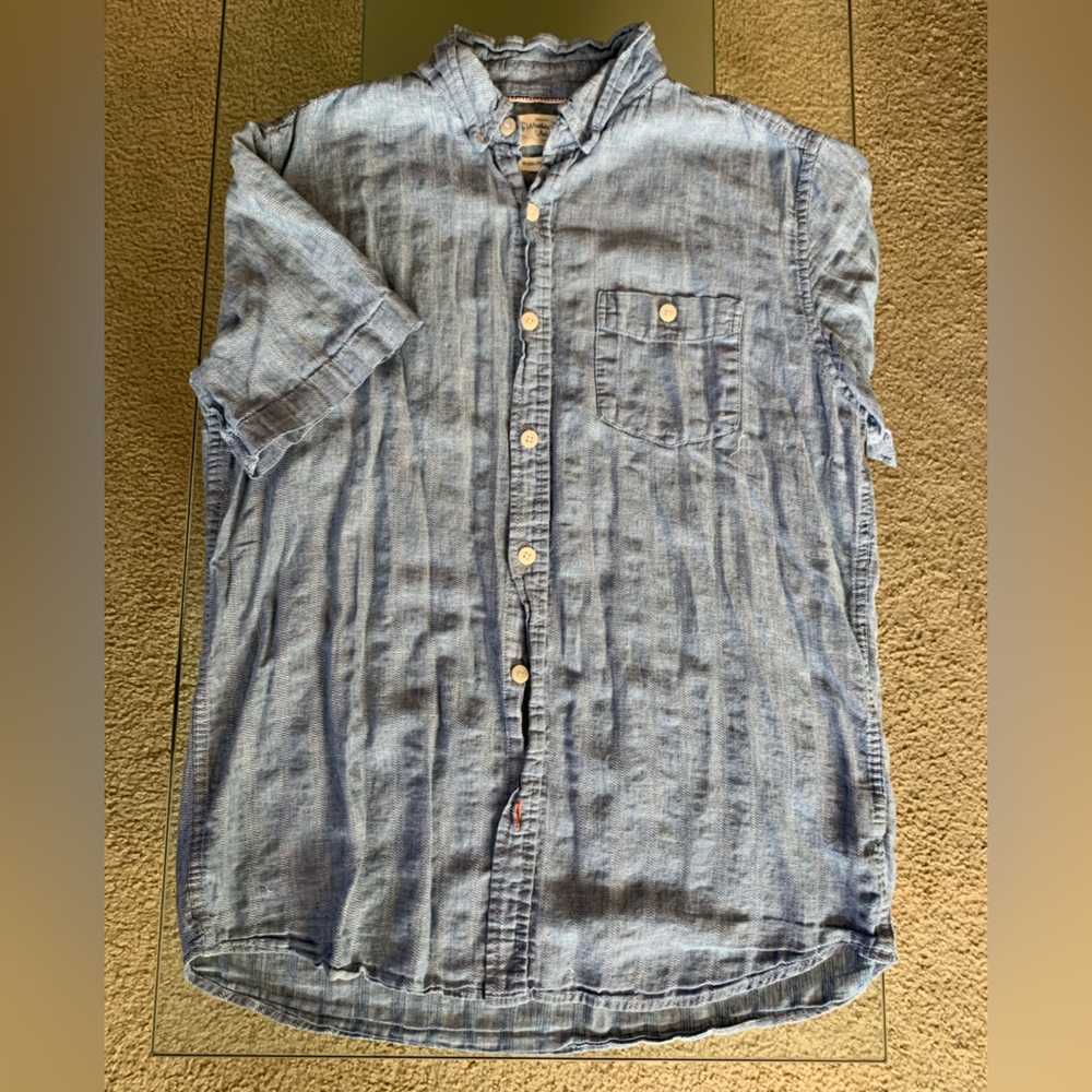 💙 Mens Weatherproof Vintage Short Sleeve